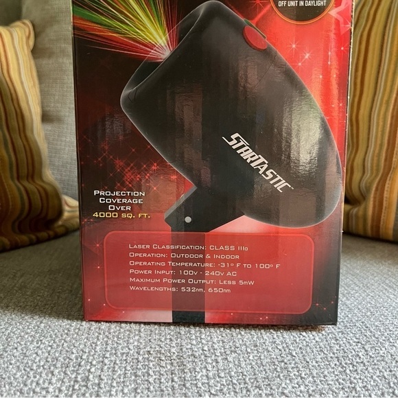 StarTastic Holiday Outdoor Light Show Laser Projection As Seen On TV NIB - Picture 8 of 16